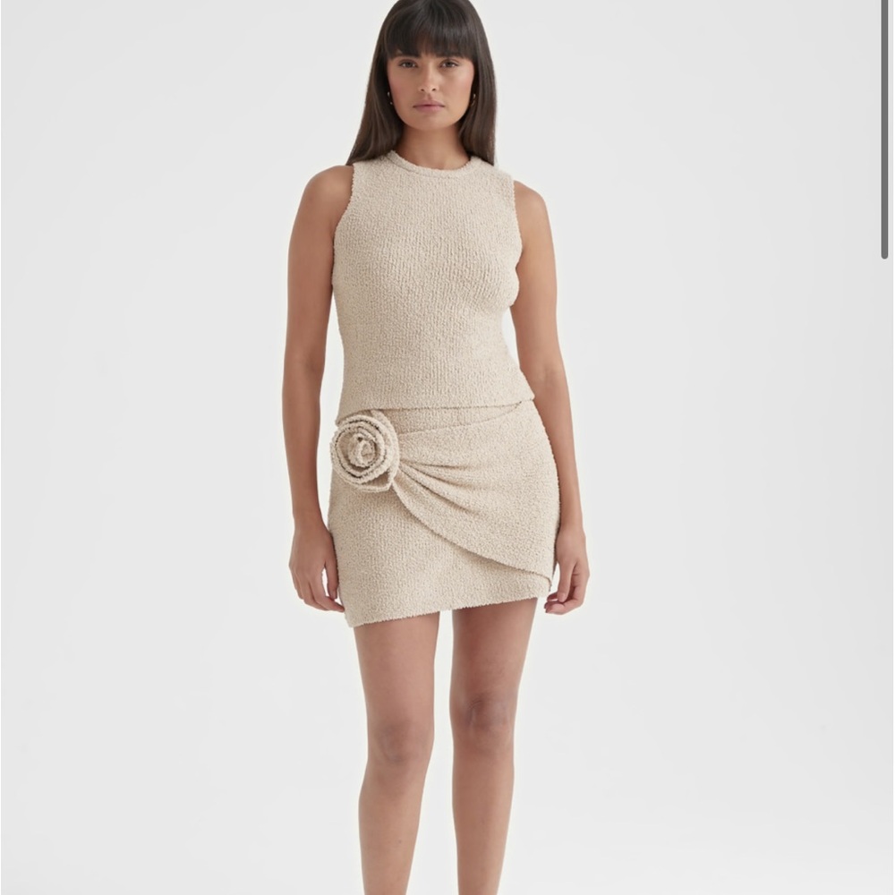 ASOS camel knit tank